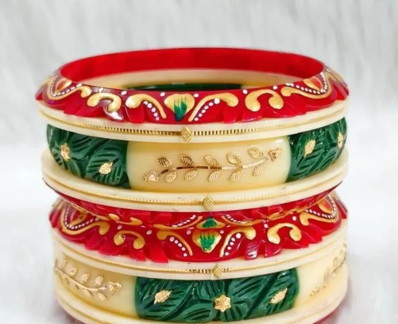 Meenakari Lac Kada