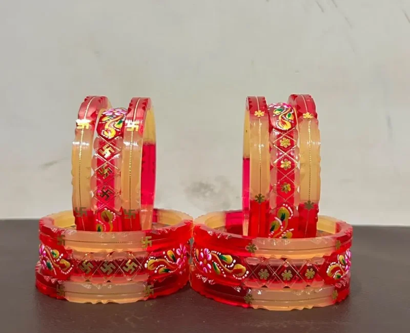 Ruby Translucent Lac Set