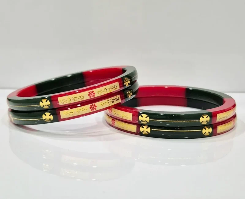 Green Cross-Motif Churi